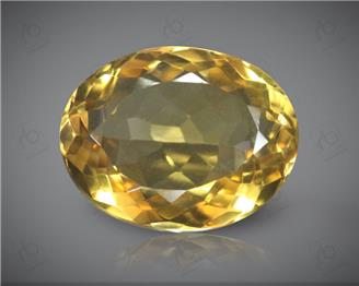 Yellow Citrine Natural Certified  6.39CTS-8390